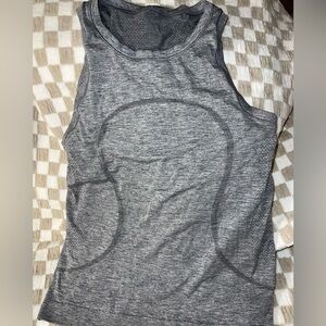 lululemon athletica Charcoal Muscle Tee